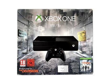 Xbox One a originální krabice, 1TB, To + Tom Clancy's The Division edition + hra 2
