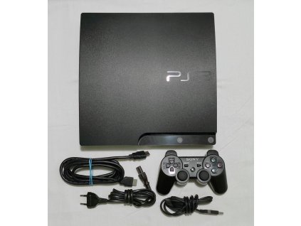 PlayStation 3, 320GB, Slim, kompletný