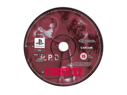 PS1 Resident Evil 2 (disk 1), pouze disk
