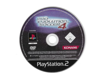 PS2 Pro Evolution Soccer 4, pouze disk
