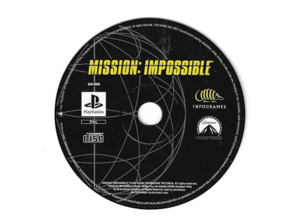 PS1 Mission Impossible, pouze disk