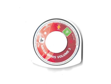 PSP Mega Minis Volume 3, pouze disk