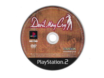 PS2 Devil May Cry, pouze disk