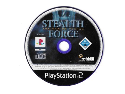 PS2 Stealth Force The War on Terror, pouze disk