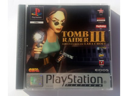 PS1 - Tomb Raider III Adventures of Lara Croft (stav B - chybí manuál)