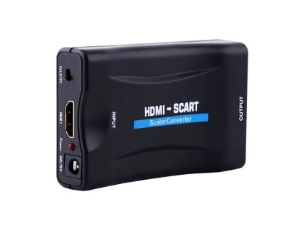 Převodník HDMI(HDTV)2SCART - Černý, nový