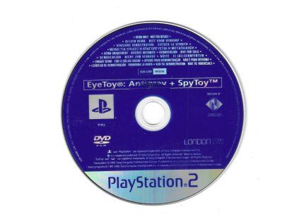 PS2 EyeToy Antigrav + SpyToy, pouze disk