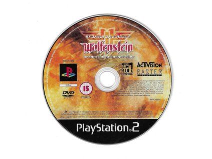 PS2 Return to Castle Wolfenstein Operation Resurrection, pouze disk