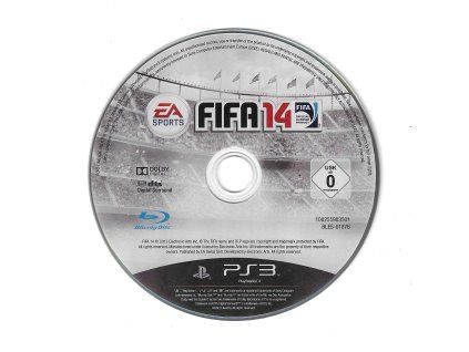 PS3 FIFA 14, pouze disk