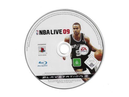 PS3 NBA Live 09, pouze disk