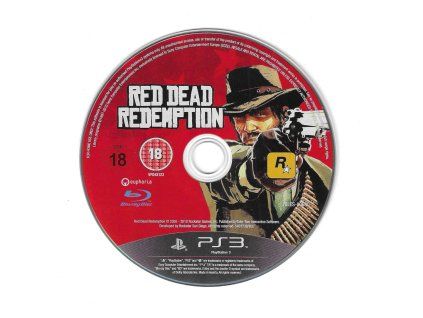 PS3 Red Dead Redemptionm, pouze disk