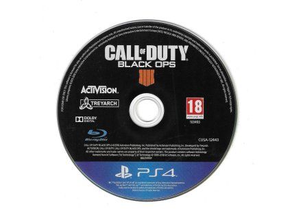 PS4 Call of Duty Black Ops, pouze disk