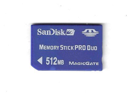 San Disk Memory Stick PRO Duo Magic Gate 512MB