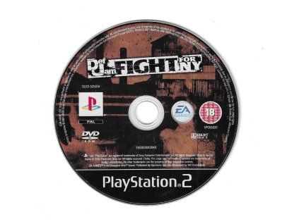 PS2 Def Jam FIght for NY, pouze disk