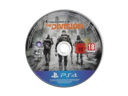 PS4 Tom Clacy's The Division, pouze disk