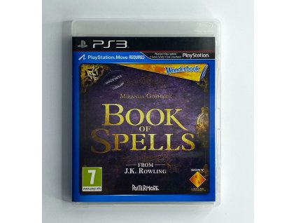 PS3 - Wonderbook Book of Spells, česky