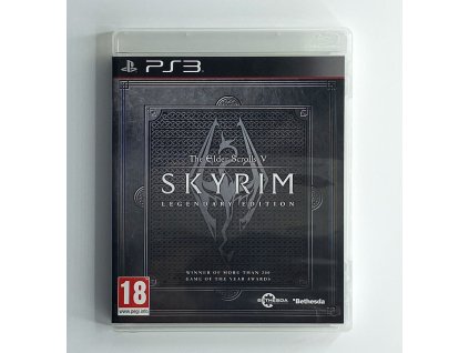 PS3 - The Elder Scrolls V Skyrim Legendary Edition