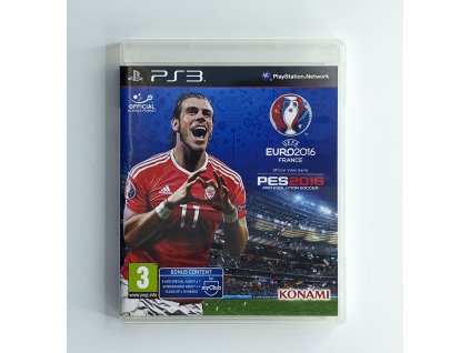 PS3 - UEFA Euro 2016 / Pro Evolution Soccer 2016 PES 2016