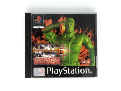 PS1 ARMY MEN OPERATION MELTDOWN 1