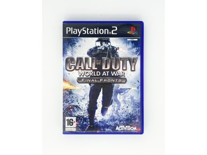 PS2 Call Of Duty World At War Final Fronts 1