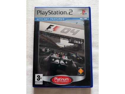 PS2 - Formula One 04 (F1 2004), česky