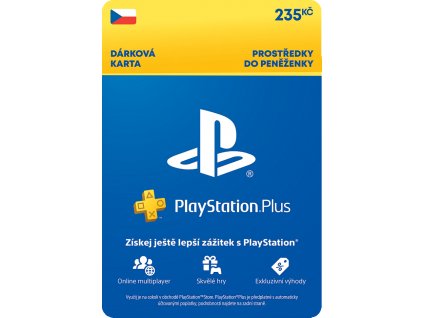 PlayStation Plus Essential 1 měsíc - Dárková karta 235 Kč