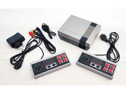 NES retro herní konzole, 620 her, nová