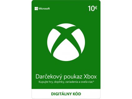 Xbox Gift Card SK Digital Code RGB 10EUR