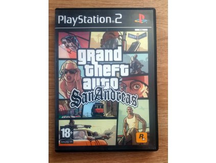 PS2 - Grand Theft Auto San Andreas (GTA SA)