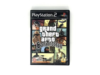 PS2 Grand Theft Auto San Andreas 1