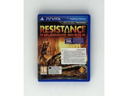 PS Vita Resistance Burning Skies 1
