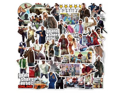 Nálepky Grand Theft Auto