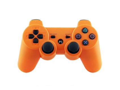 PS3 bezdrôtový ovládač - Oranžový, nový