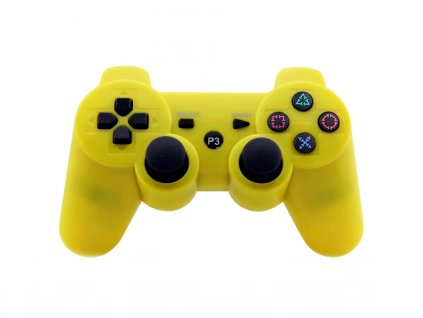 PS3 bezdrôtový ovládač - Žltý, nový