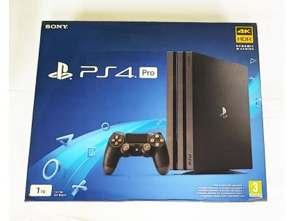 Playstation 4 Pro a originálne krabice, 1TB