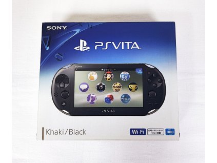 PlayStation Vita + originálna krabica, Khaki/Black
