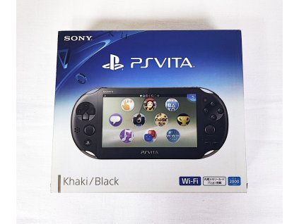 PlayStation Vita + originální krabice, Khaki/Black