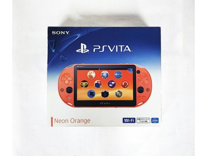 PlayStation Vita + originálna krabica, Neon Orange