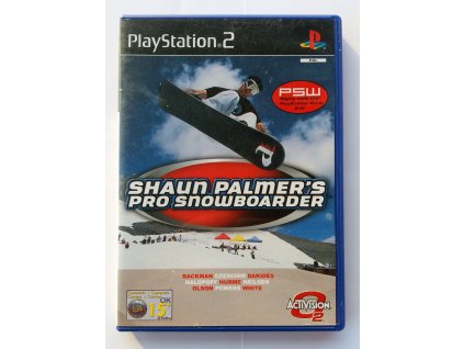 PS2 - Shaun Palmer's Pro Snowboarder