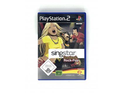 PS2 Singstar Deutsch Rock Pop 1