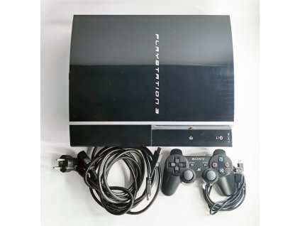 PlayStation 3, 60GB, FAT, (CECHC04) - přehraje i PS1 a PS2 hry (stav B)