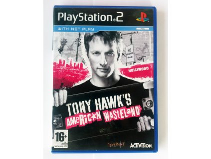 PS2 - Tony Hawk's American Wasteland