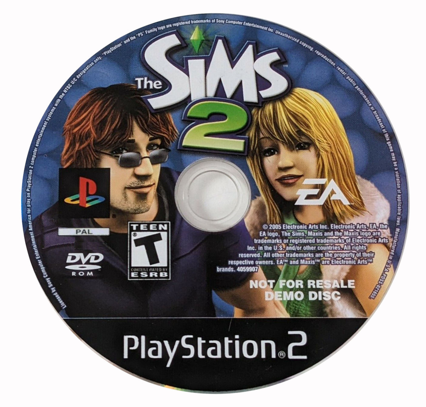 PS2 The Sims 2, pouze disk PSko.cz