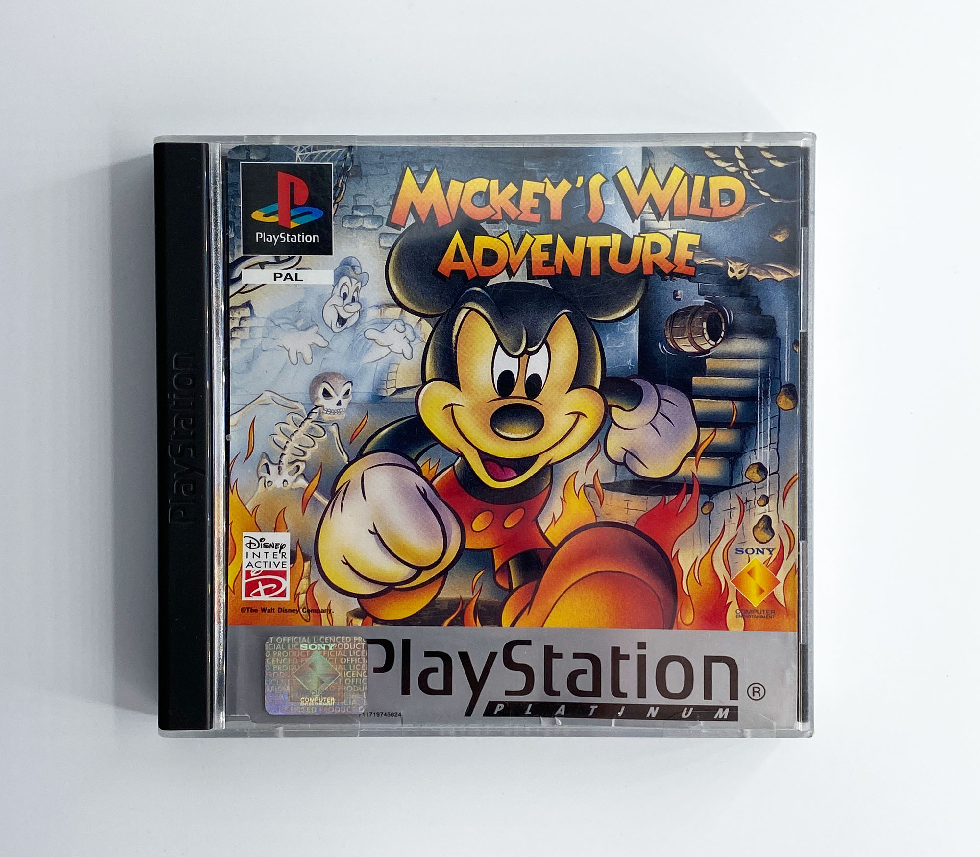 Jeu PS1 Mickey's Wild Adventure - Version Loose Testée Et Fonctionnelle - Bon état - Pour PlayStation 1