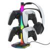 RGB Light napájecí stojánek pro herní ovladače a headsety V2, nový