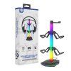RGB Light nabíjecí stojánek pro herní ovladače a headsety V2, nový