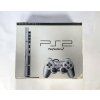 PlayStation 2 SLIM a originální krabice, Stříbrná