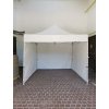BAZAR Nůžkový stan 3 x 3 m ALU HEX 50 DIAMOND PVC COMPLETE (Barva Bílá)