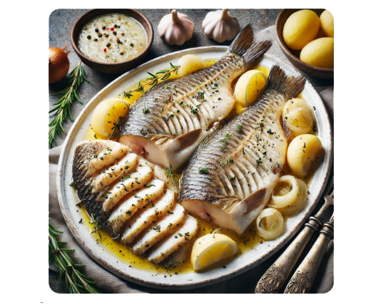 Kapr Lysec – Kapr na víně s bylinkami