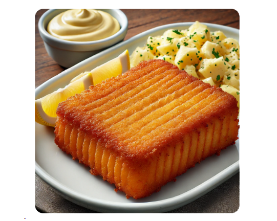 Kapr Šupináč – Smažený kapr s bramborovým salátem